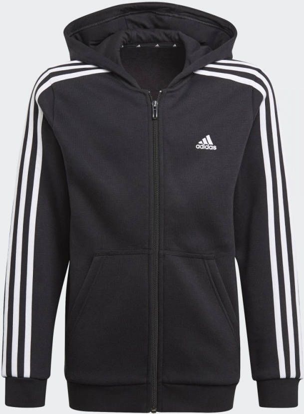 Adidas Sportswear Capuchonsweatvest ESSENTIALS 3 STRIPES CAPUCHONJACK online kopen