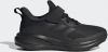 Adidas FortaRun Elastic Lace Top Strap Hardloopschoenen Core Black/Core Black/Core Black online kopen