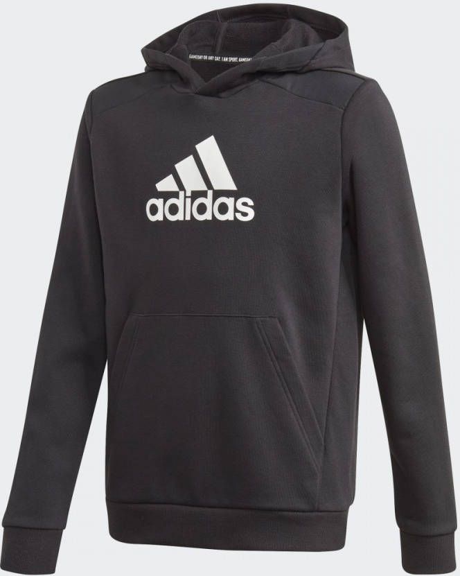 Adidas Hoodie Badge of Sport Zwart/Wit Kinderen online kopen