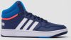 Adidas hoops mid 3.0 sneakers blauw/oranje kinderen online kopen