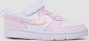 Nike court borough low 2 sneakers wit/roze kinderen online kopen