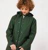 America Today Junior unisex gevoerde regenjas donkergroen online kopen