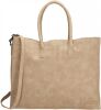 Zebra Trends Natural Bag Lisa Shopper 15, 6 inch zand online kopen