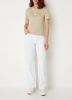 Calvin Klein Shirt met ronde hals MONOGRAM LOGO SLIM FIT TEE met jeans logoprint online kopen
