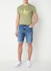 Calvin klein JEANS slim fit jeans short 1a4 denim medium online kopen