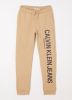 Calvin klein Jeans! Jongens Lange Broek -- Bruin Katoen/elasthan online kopen