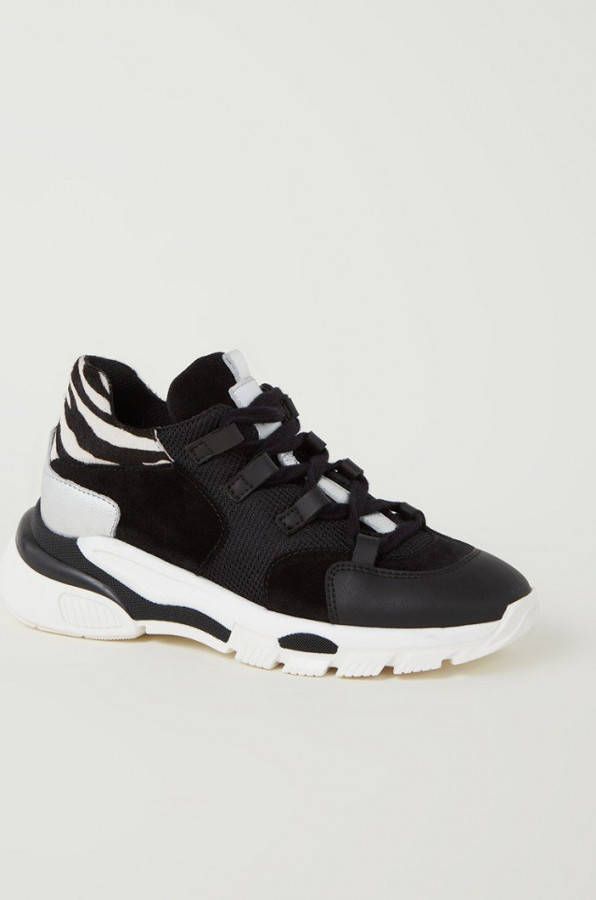 Clic! Eco sneaker met su&#xE8;de details online kopen