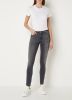 Guess High waist cropped skinny jeans met verwassen afwerking online kopen