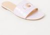 GUESS Tashia slippers met crocoprint lila online kopen