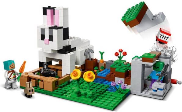Lego Minecraft The Rabbit Ranch House with Animals Set(21181 ) online kopen