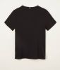 Tommy Hilfiger unisex T shirt van biologisch katoen zwart online kopen