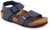 Birkenstock New York Junior Birko Flor BC Narrow Junior Sandaal Marineblauw online kopen