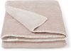 Koeka baby wiegdeken teddy Vik 75x100 cm grey pink online kopen