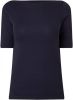 Ralph Lauren Judy Elbow Sleeve T Shirt , Blauw, Dames online kopen
