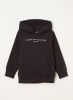 Tommy Hilfiger unisex hoodie met logo zwart online kopen