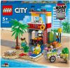 Lego 60328 City Strandwachter Uitkijkpost, Set met Terreinwagen, IJscowagen, Krab en Wegplaat, Cadeau idee voor Kinderen online kopen