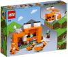 Lego 21178 Minecraft De Vossenhut Speelgoed voor Kinderen van 8+ Jaar, Set met Verdronken Zombie en Dieren online kopen