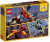 Lego Creator 3 in 1 Super Robot, Dragon, Jet Plane Toy(31124 ) online kopen