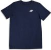 Nike Club Emb Shortsleeve Tee basisschool T Shirts Blue 100% Katoen online kopen