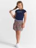 Chaos and Order ! Meisjes Shirt Korte Mouw -- Donkerblauw Katoen online kopen