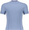 Frankie & Liberty ! Meisjes Shirt Korte Mouw -- Blauw Viscose/spandex online kopen