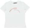 Geisha ! Meisjes Shirt Korte Mouw -- Off White Katoen online kopen