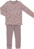 NAME IT KIDS pyjama NKFNIGHTSET met all over print paars online kopen