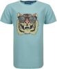 Someone ! Jongens Shirt Korte Mouw -- Blauw Katoen online kopen