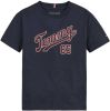 Tommy Hilfiger ! Jongens Shirt Korte Mouw -- Donkerblauw Katoen online kopen