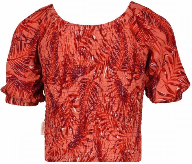 VINGINO ! Meisjes Shirt Korte Mouw -- All Over Print Viscose online kopen