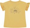Babyface ! Meisjes Shirt Korte Mouw -- Okergeel Katoen/elasthan online kopen