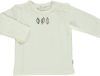 Bess ! Unisex Shirt Lange Mouw -- Off White Katoen/elasthan online kopen