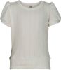 Kiestone ! Meisjes Shirt Korte Mouw -- Off White Polyester/polyurethaan(PU ) online kopen