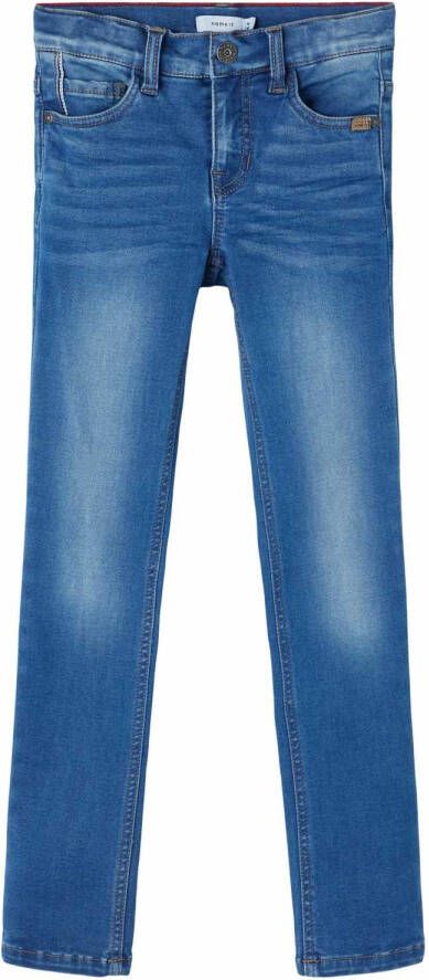NAME IT KIDS slim fit jeans NKMTHEO stonewashed online kopen