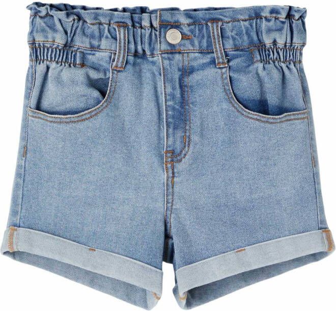 NAME IT KIDS slim fit jeans short NKFBELLA light denim online kopen