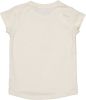 Quapi ! Meisjes Shirt Korte Mouw -- Off White Katoen/elasthan online kopen