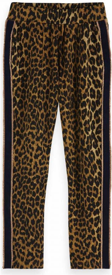 Broek met print en rechte pijpen | Broeken | Scotch \u0026 Soda NL