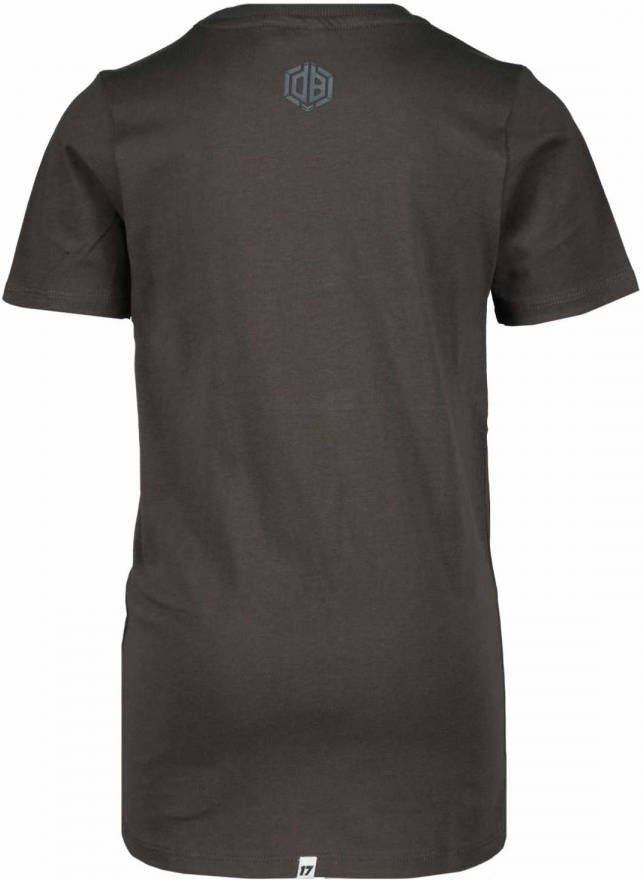 VINGINO ! Jongens Shirt Korte Mouw -- Donkergrijs Katoen online kopen