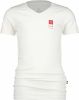 VINGINO ! Jongens Shirt Korte Mouw -- Wit Katoen/elasthan online kopen