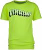 VINGINO ! Jongens Shirt Korte Mouw Maat 176 Geel Katoen online kopen