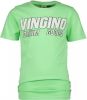 Vingino T shirt Heonis met logo neon groen online kopen