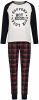 NAME IT KIDS geruite pyjama NKMNIGHTSET wit/blauw/rood online kopen