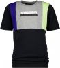 Vingino T-shirt Hannow met printopdruk zwart/grijs melange/multi online kopen