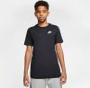 Nike Small Logo T Shirt Junior Dark Grey Heather/White Kind online kopen