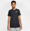 Nike Small Logo T Shirt Junior Dark Grey Heather/White Kind online kopen