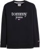 Tommy Hilfiger Sweater modern corp logo deep rouge(dm0dm15029 vlp ) online kopen