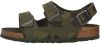 Birkenstock Sandalen Milano Kids narrow Birko Flor Nubuck Groen online kopen