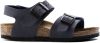 Birkenstock New York Junior Birko Flor BC Narrow Junior Sandaal Marineblauw online kopen