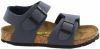 Birkenstock New York Junior Birko Flor BC Narrow Junior Sandaal Marineblauw online kopen