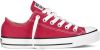 Converse Chuck Taylor All Star Low Heren Schoenen Red Textil online kopen